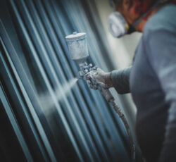 12mm Mild Steel Panel with artwork